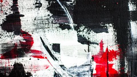 Abstract background on a rough canvas. Paint strokes, stains, lines, stripes, 写真素材