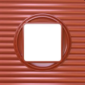 Abstract background. Round border and space for text. 3d rendering. Stock Illustration
