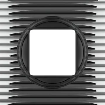 Abstract background. Round border and space for text. 3d rendering. Stock Illustration