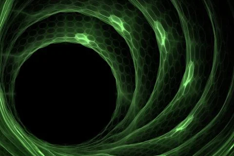 Abstract background with round copyspace Stock Illustration