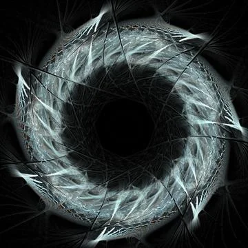 Abstract background with round copyspace Stock Illustration
