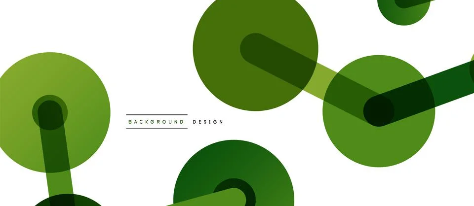 Abstract background. Round dots connected by lines. Trendy techno business 스톡 일러스트