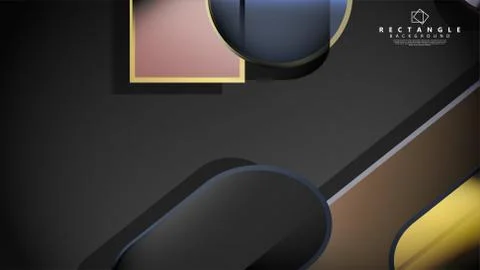 Abstract background Round rectangle in brick and stone colors Stock Illustration