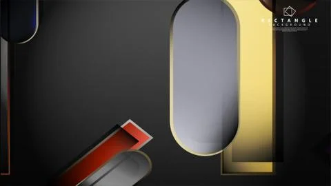 Abstract background Round rectangle in brick and stone colors Stock Illustration