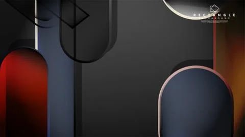 Abstract background Round rectangle in brick and stone colors Stock Illustration