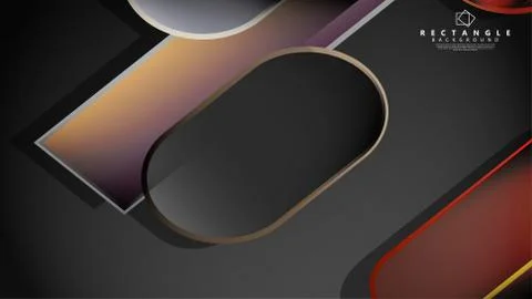 Abstract background Round rectangle in brick and stone colors Illustrazione stock