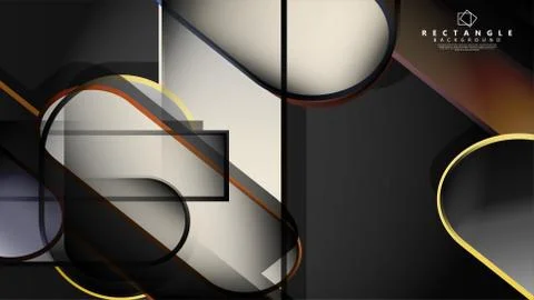 Abstract background Round rectangle in brick and stone colors Stock Illustration