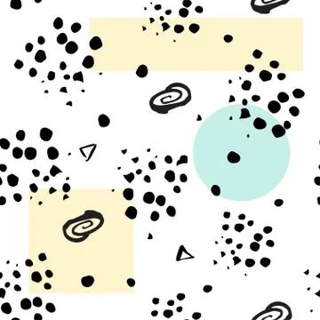 Abstract background with round shapes Stock Illustration
