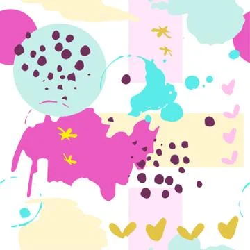 Abstract background with round shapes Stock Illustration