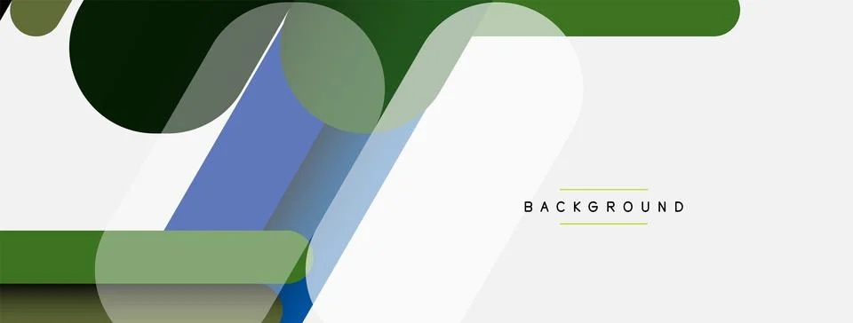Abstract background. Round shapes, lines compositions on grey backdrop. Vector 스톡 일러스트