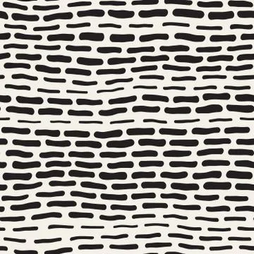 Abstract Background With Rounded brush strokes. Doodle Vector Seamless Pattern. 스톡 일러스트