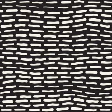 Abstract Background With Rounded brush strokes. Doodle Vector Seamless Pattern. 스톡 일러스트