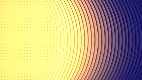 Abstract background of rounded lines. 3d rendering seamless loop animation 4K Stock Footage 225296601