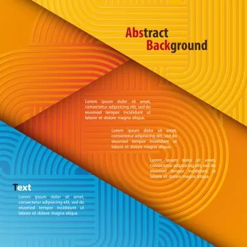 Abstract Background with Rounded Pattern Stock Illustration