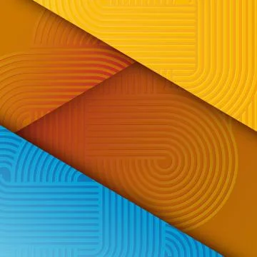 Abstract Background with Rounded Pattern Stock Illustration