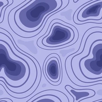 Abstract background. Rounded smooth lines and shapes. In trendy purple. Very Stock Illustration