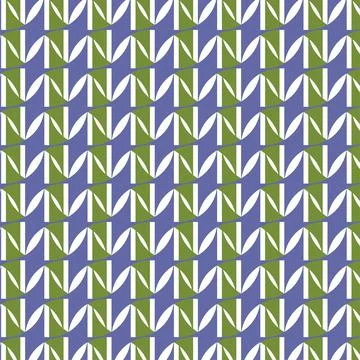 Abstract background of rows of green and purple elements. 스톡 일러스트