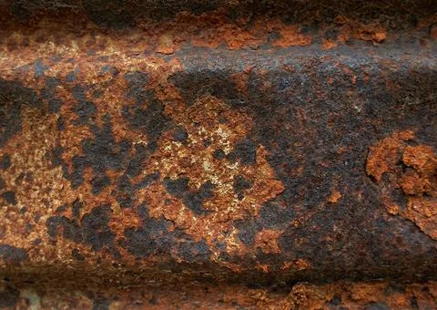 Abstract background- rusty metal surface. Stock Photos