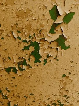 Abstract background of rusty old surface on green background Foto stock