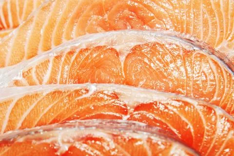 Abstract background of salmon Stock Photos