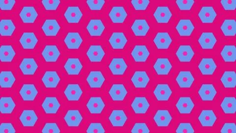Abstract background of same color  hexagon and different surrounding rings. I 스톡 일러스트