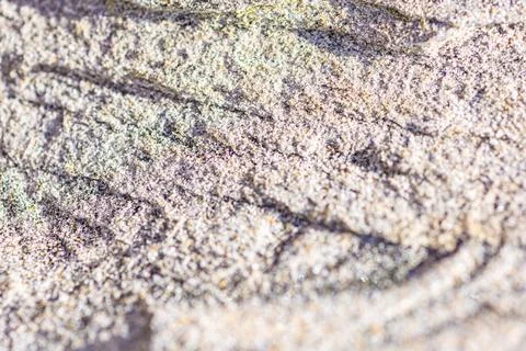 Abstract background of a sandy surface with lines and shadows Foto stock