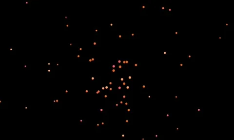 Abstract background with scattered bright dots Stock Footage 329951540