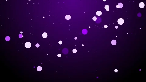 Abstract background with scattered dots and circles resembling falling snow.. Stock Footage 336752006