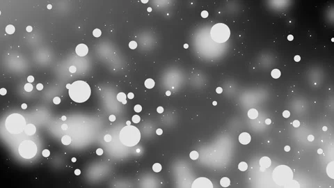 Abstract background scattered glowing bokeh circles animation Stockbeeldmateriaal 334953471