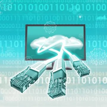 Abstract background with screen Illustrazione stock