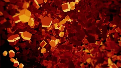 Abstract Background seamless loop Video stock 76611288