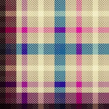 Abstract background seamless pattern.. Classic plaid pattern. Vector image... Illustrazione stock
