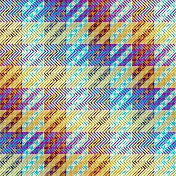 Abstract background seamless pattern.. Classic plaid pattern. Vector image... Illustrazione stock