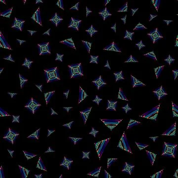 Abstract background. Seamless pattern. with repeating geometrical ornament. Stock Illustration