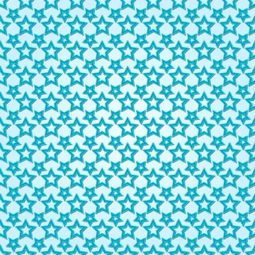 Abstract background seamless pattern with stars Stock Illustration