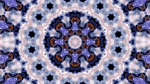 Abstract background, Seamless Retro Style Mandala Design Stock Footage 150452497