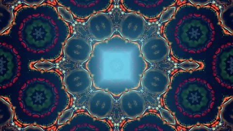 Abstract background, Seamless Retro Style Mandala Design 스톡 동영상 150452522