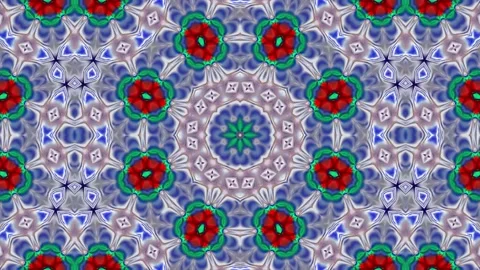 Abstract background, Seamless Retro Style Mandala Design Stock Footage 150508170