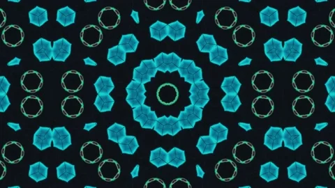 Abstract background, Seamless Retro Style Mandala Design Stock-Footage 150508171