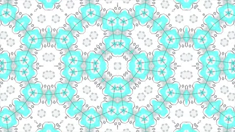 Abstract background, Seamless Retro Style Mandala Design Stock-Footage 150508433
