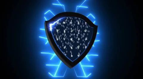 Abstract background with Security Shield. Cyber Background Abstract backgr... Stock Photos