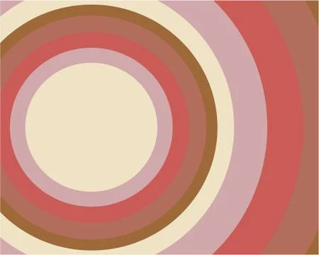 Abstract background set of colored different circles Stock Illustration