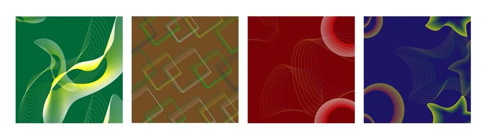 Abstract background set empty format Fundamentals used for creative writing. Stock Illustration