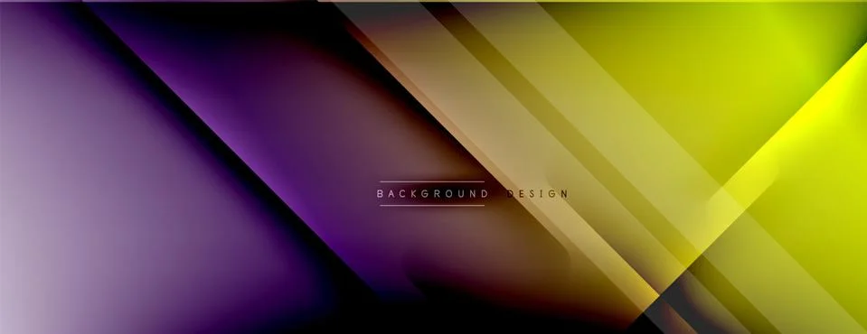 Abstract background. Shadow lines on bright shiny gradient background. 库存插图
