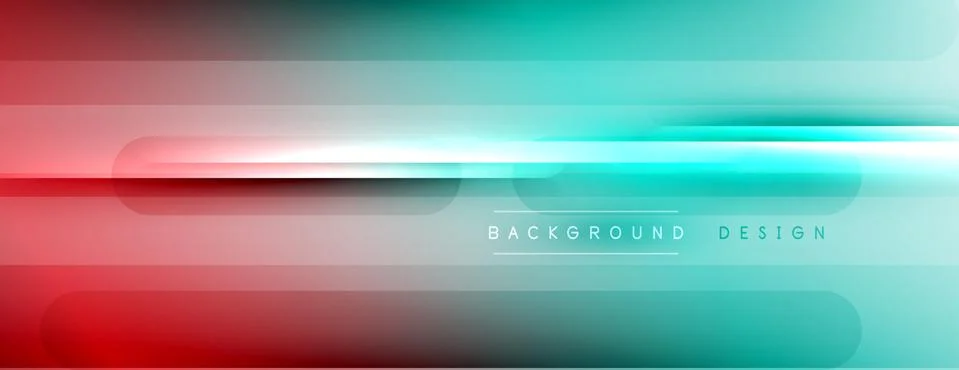 Abstract background. Shadow lines on bright shiny gradient background. Stock Illustration