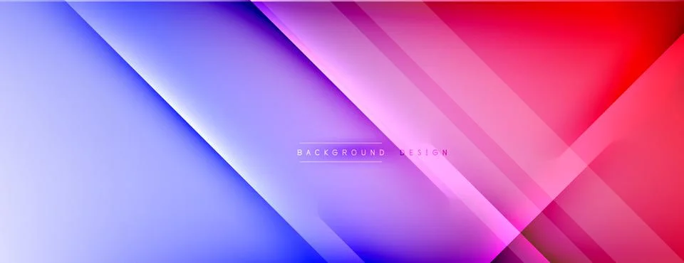 Abstract background. Shadow lines on bright shiny gradient background. Stock Illustration