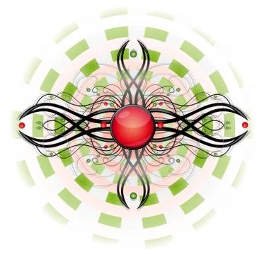 Abstract background with shape. Stock Illustration