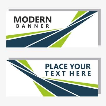 Abstract background shape modern trendy banner design vector Stock Illustration