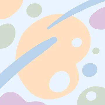 Abstract background with shapes and stripes Stock Illustration