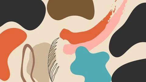 Abstract background with shapes. cool background design for posters Stock Illustration